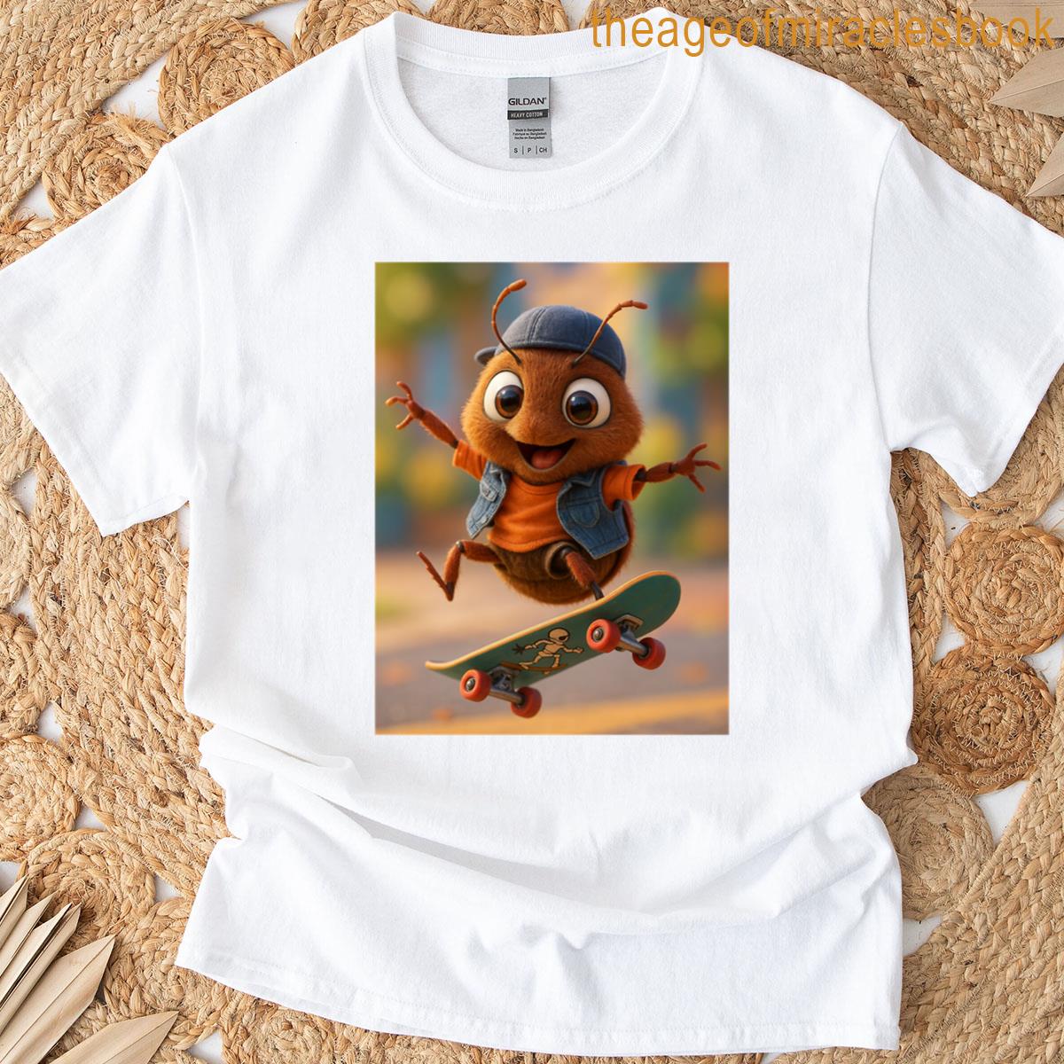 Cool Skater Soldier Beetle Oversized T-shirt