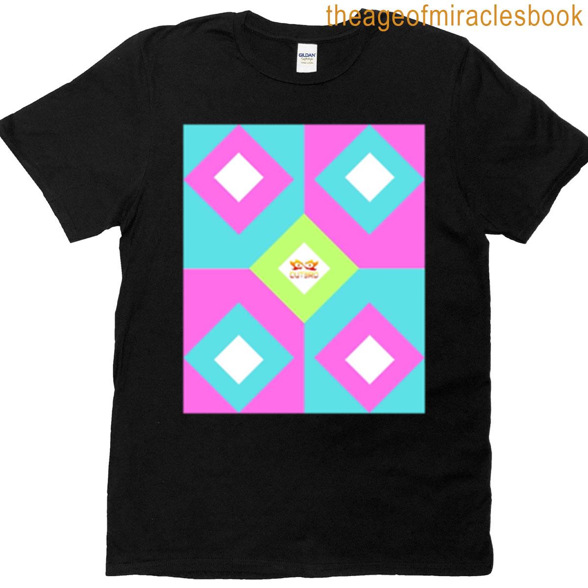 Cut3rd Pink Blue Diamond T-shirt