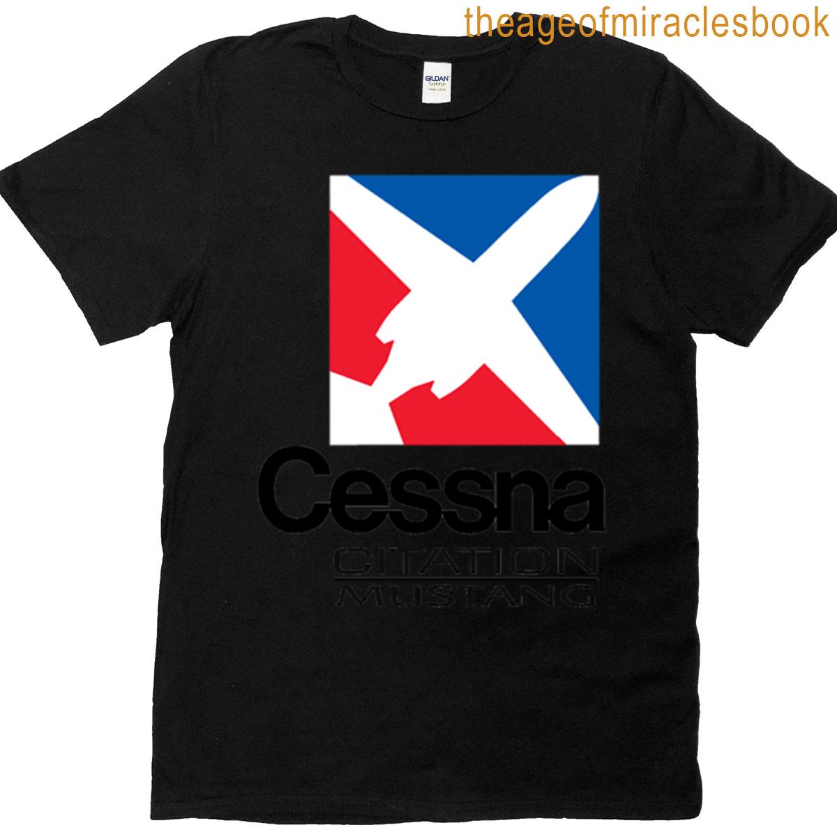 Drawing Jet Cessna Ciation Mustang Oversized T-shirt