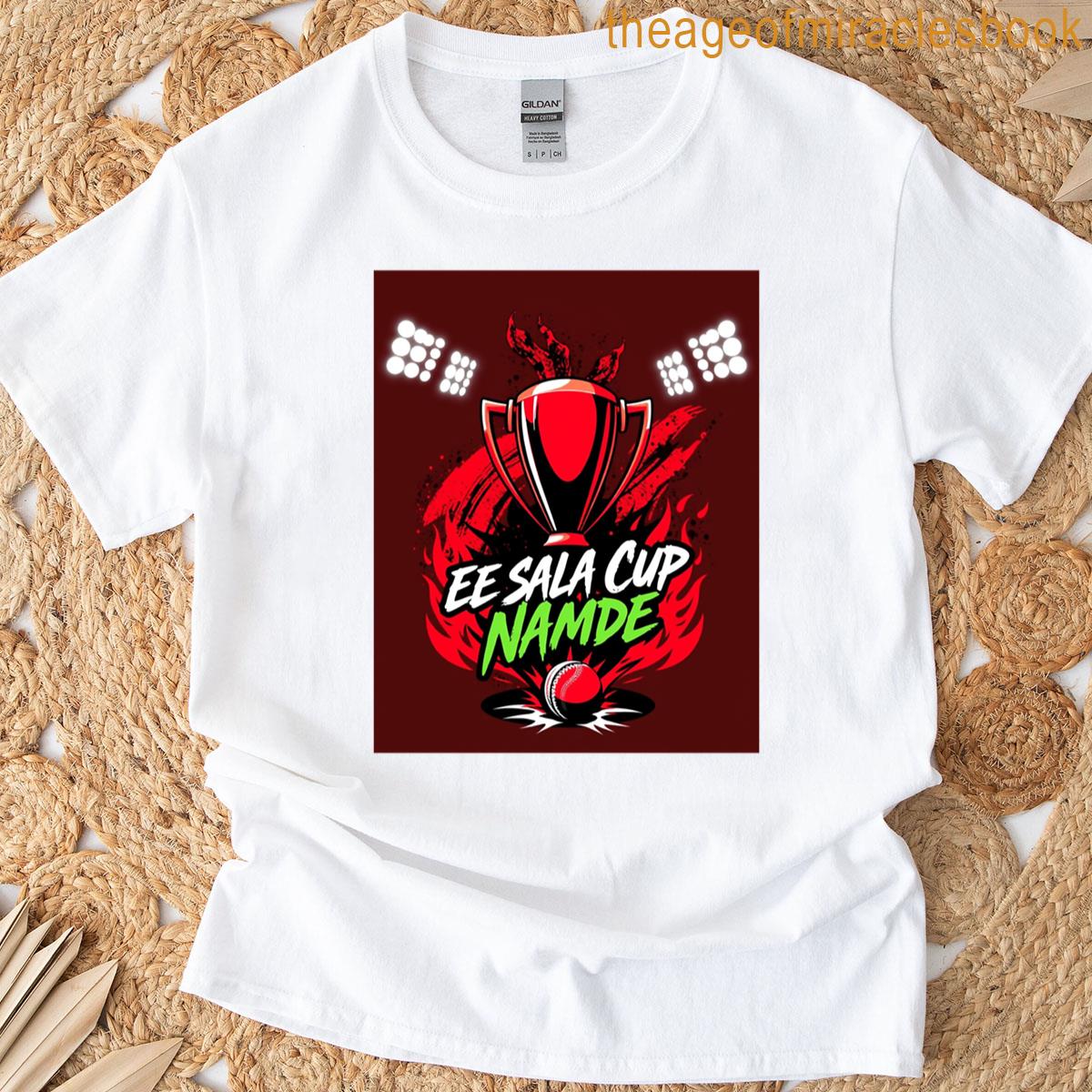 Ee Sala Cup Namde Rcb Theme T-shirt