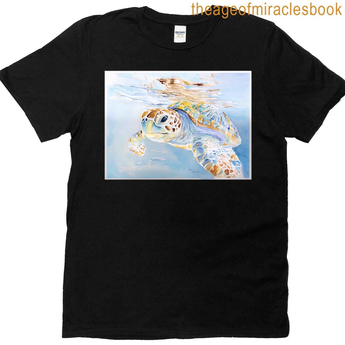 Sea Turtle Reflection Premium T-shirt