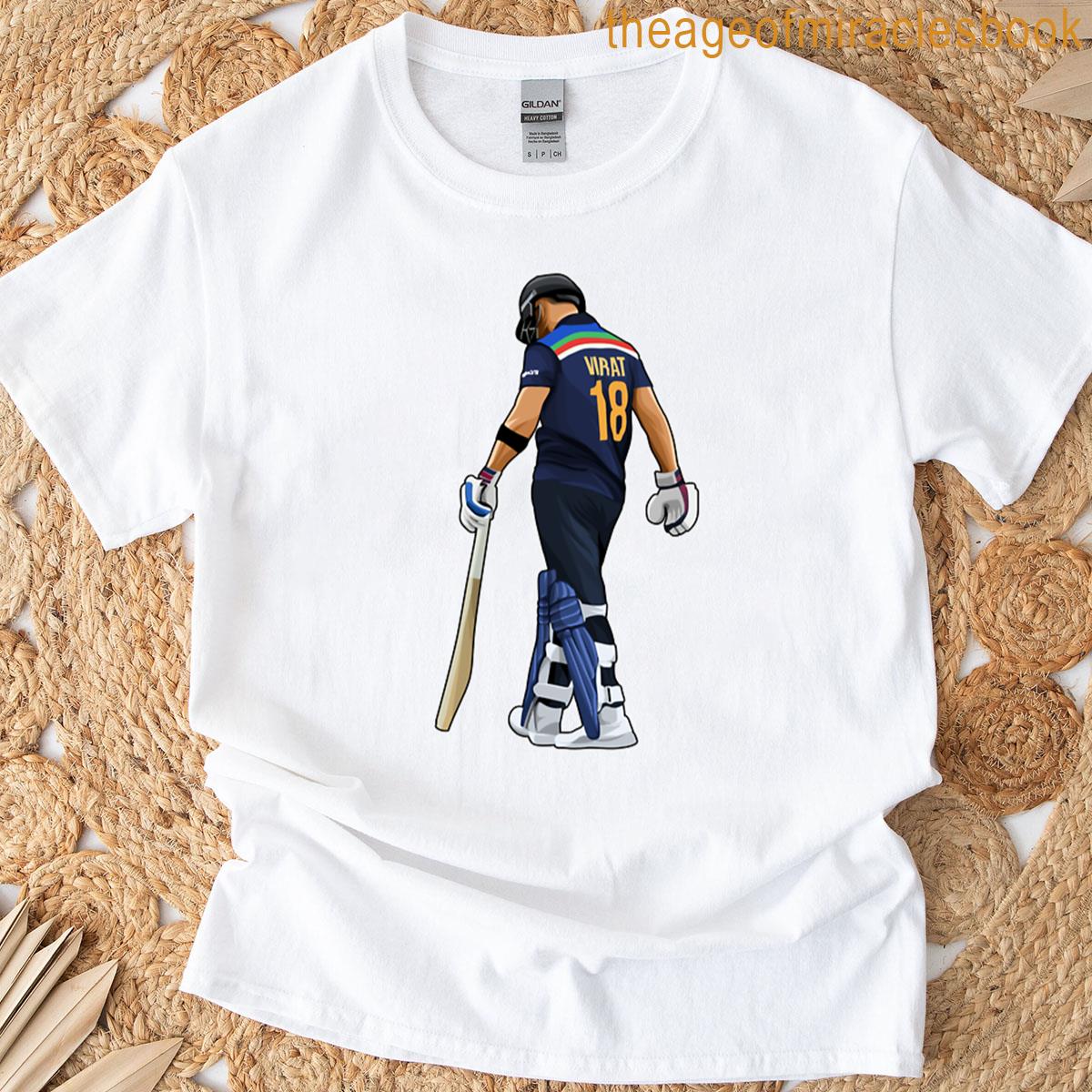 Virat Kohli 18 Walks Back T-shirt