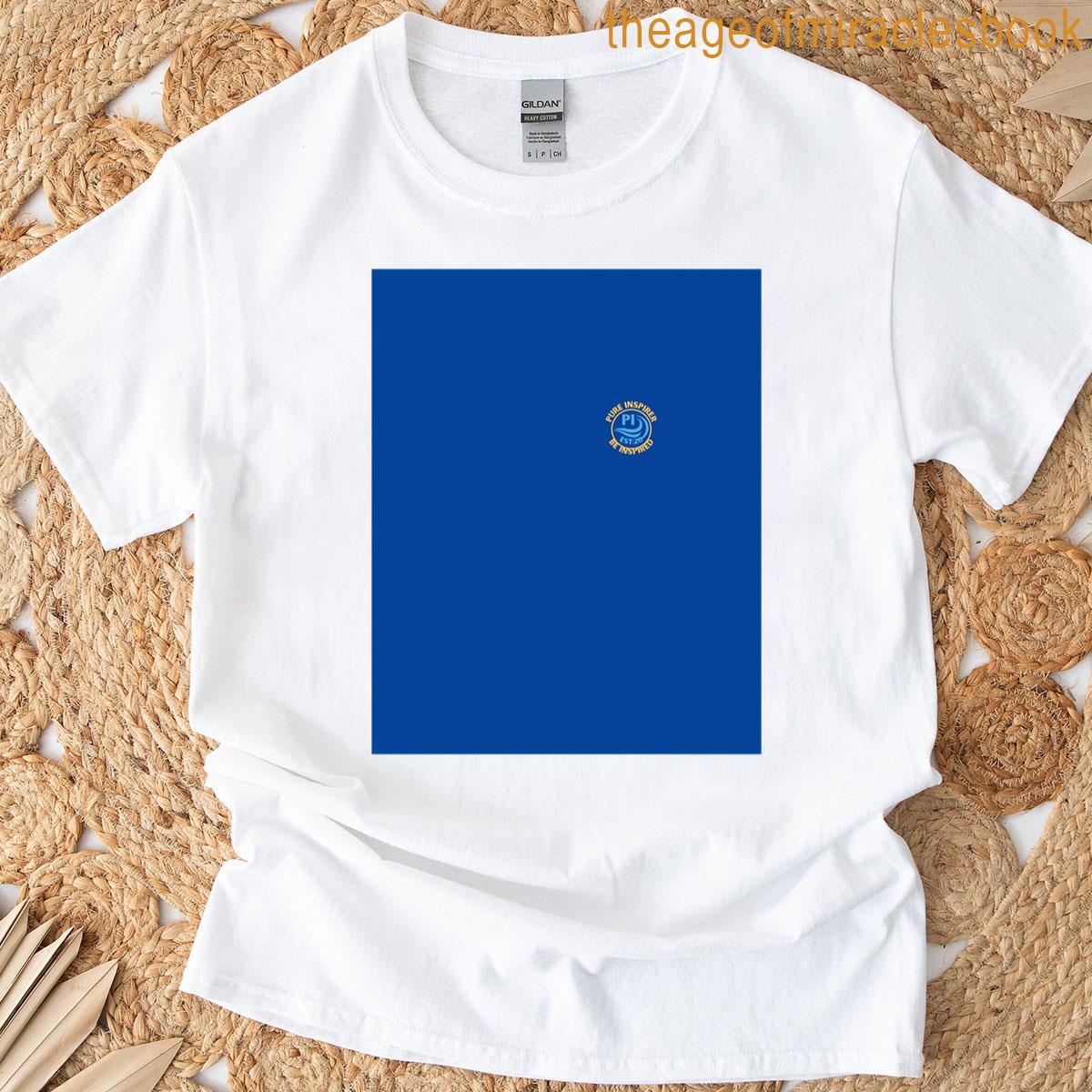 Wavy Pure Inspirer Initials Graphic T-shirt