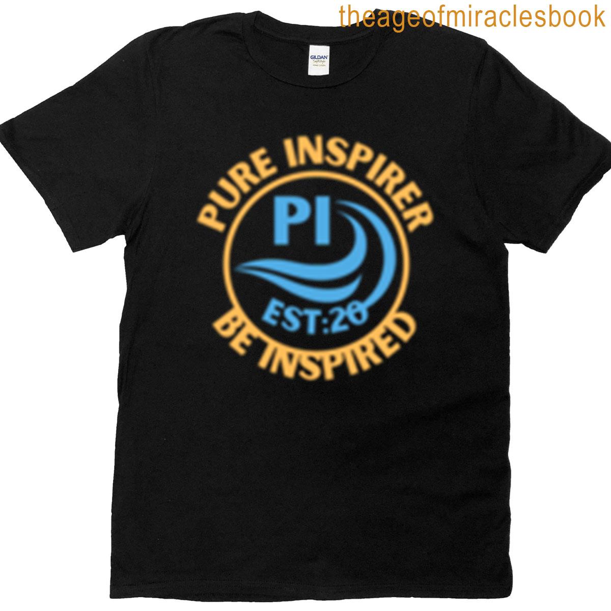 Wavy Pure Inspirer Initials T-shirt