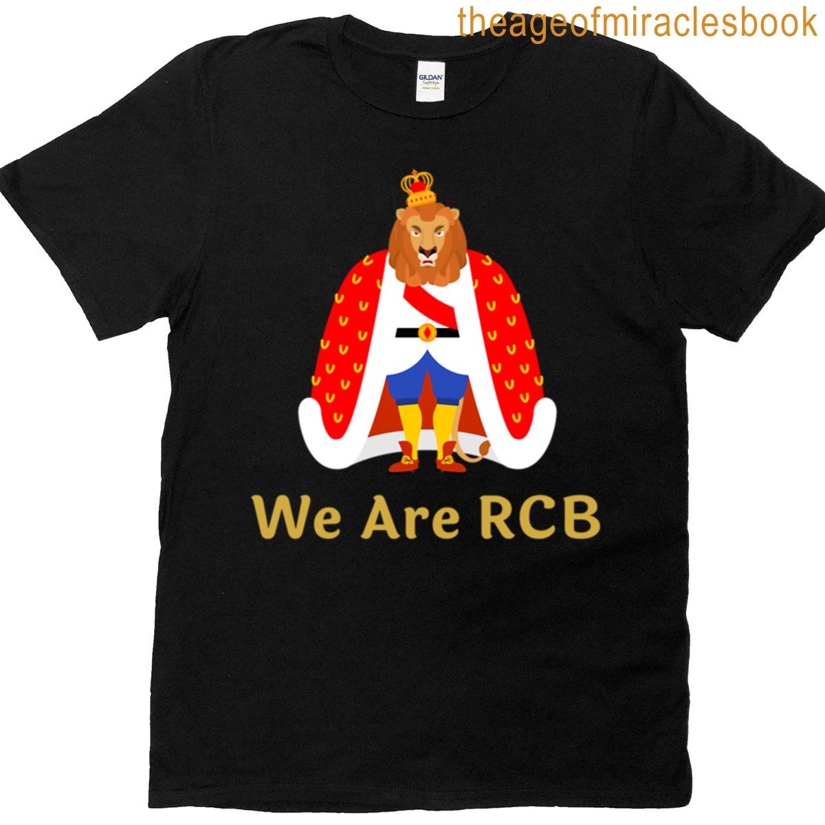 We Are Rcb T-shirt