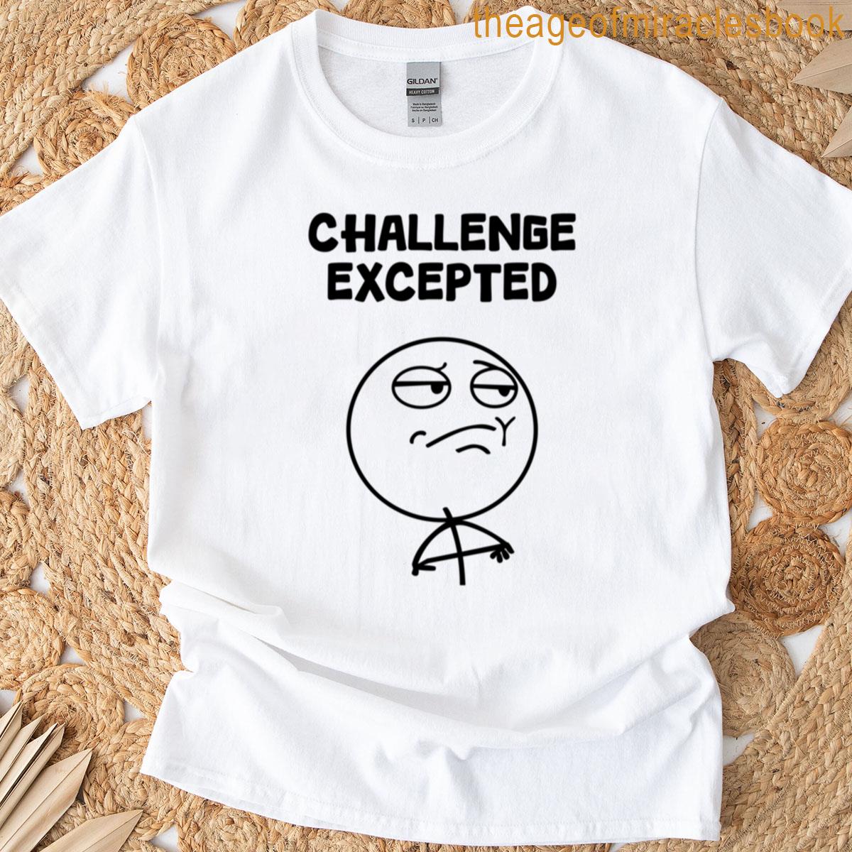 Challenge Accepted Oversized T-shirt