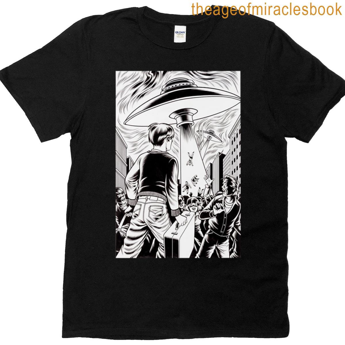 Charles Burns Ufo Oversized T-shirt