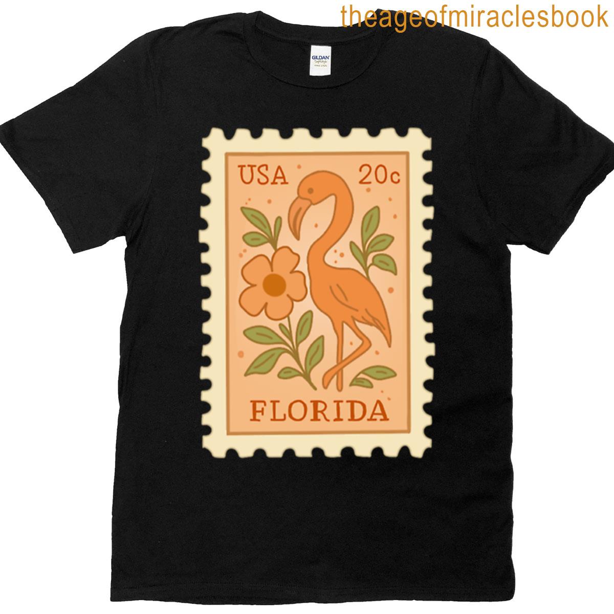 Florida State Stamp Oversized T-shirt