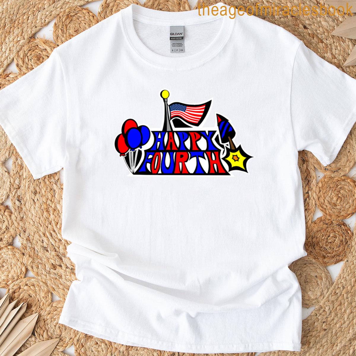 Happy Fourth Logo T-shirt