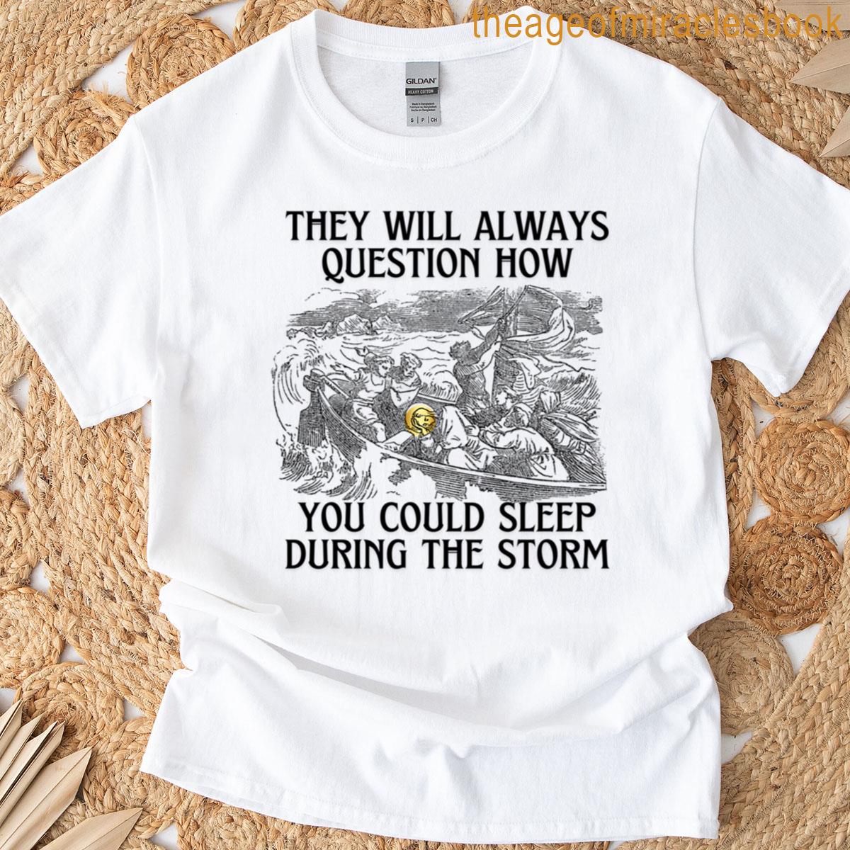 He Called The Storm Oversized T-shirt