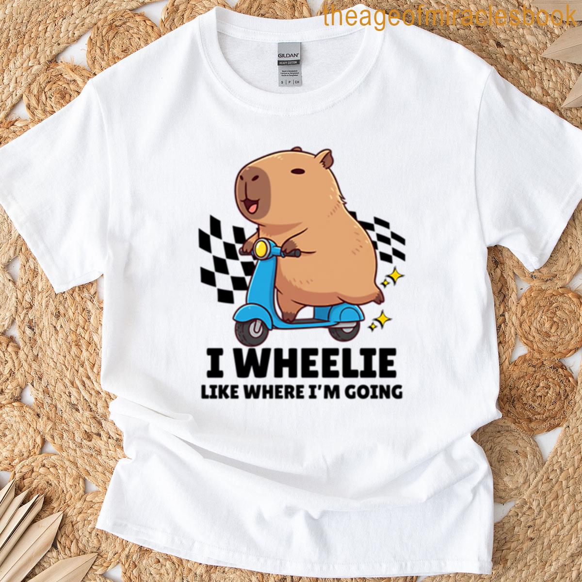 I Wheelie Like Where Im Going Oversized T-shirt