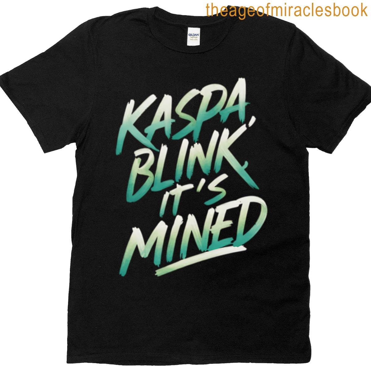 Kaspa Doesnt Sleep Blocks Dont Wait Oversized T-shirt