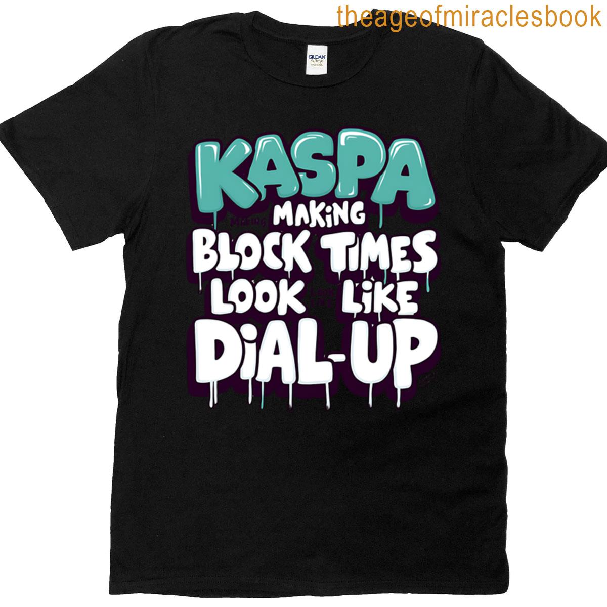 Kaspa Every Block Earned Oversized T-shirt