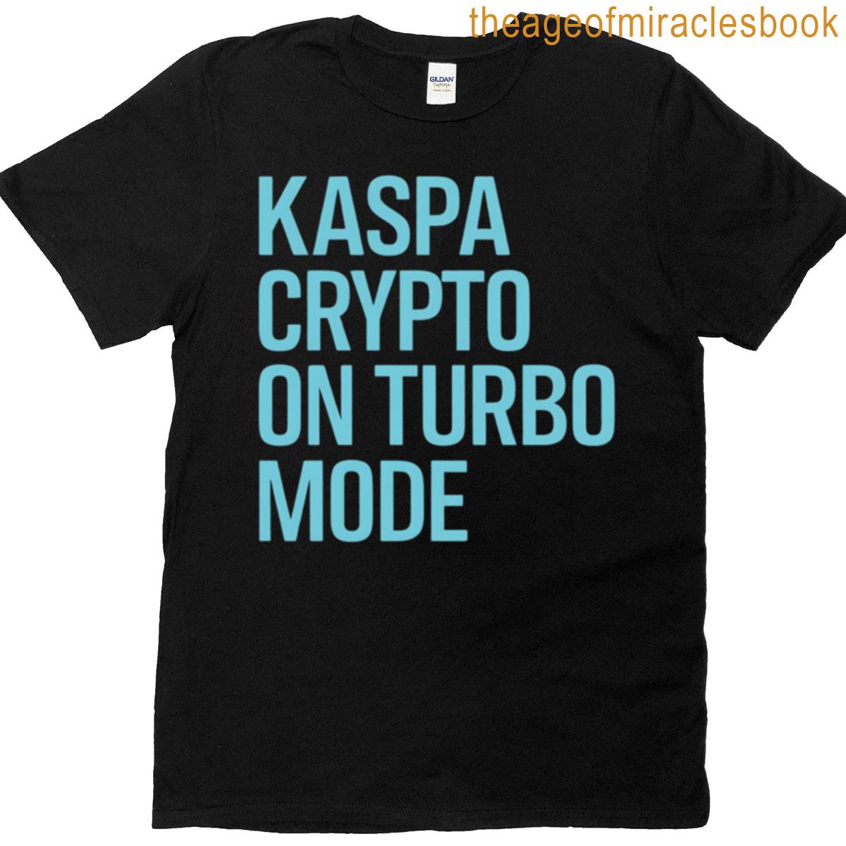 Kaspa Runs Clean No Gimmicks Oversized T-shirt