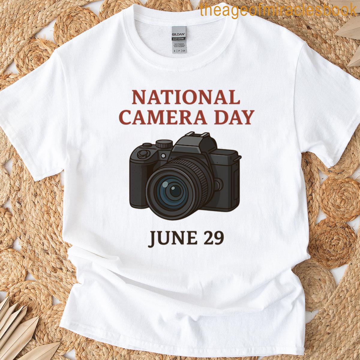 National Camera Day June 29th T-shirt