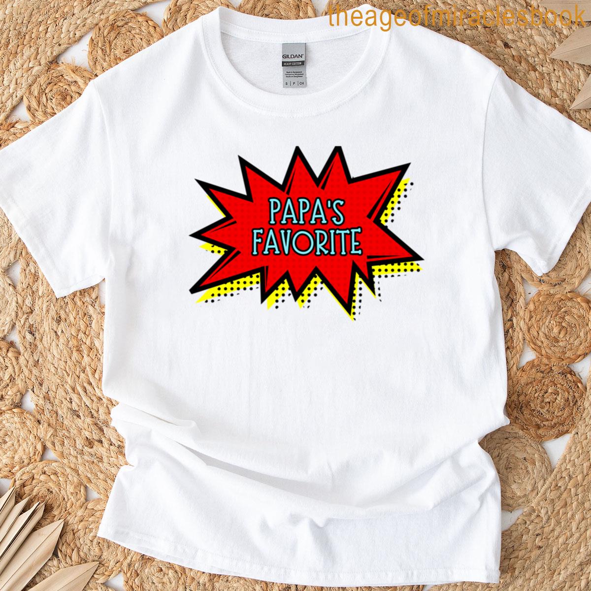 Papas Favorite Child Oversized T-shirt