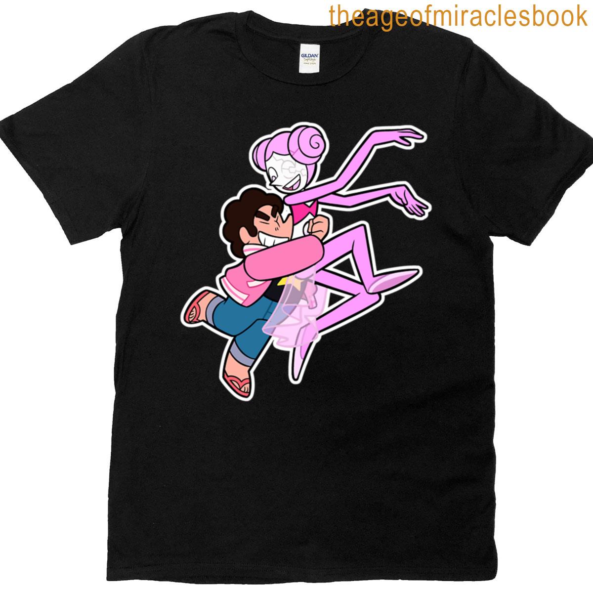 Pink Pearl And Steven Oversized T-shirt