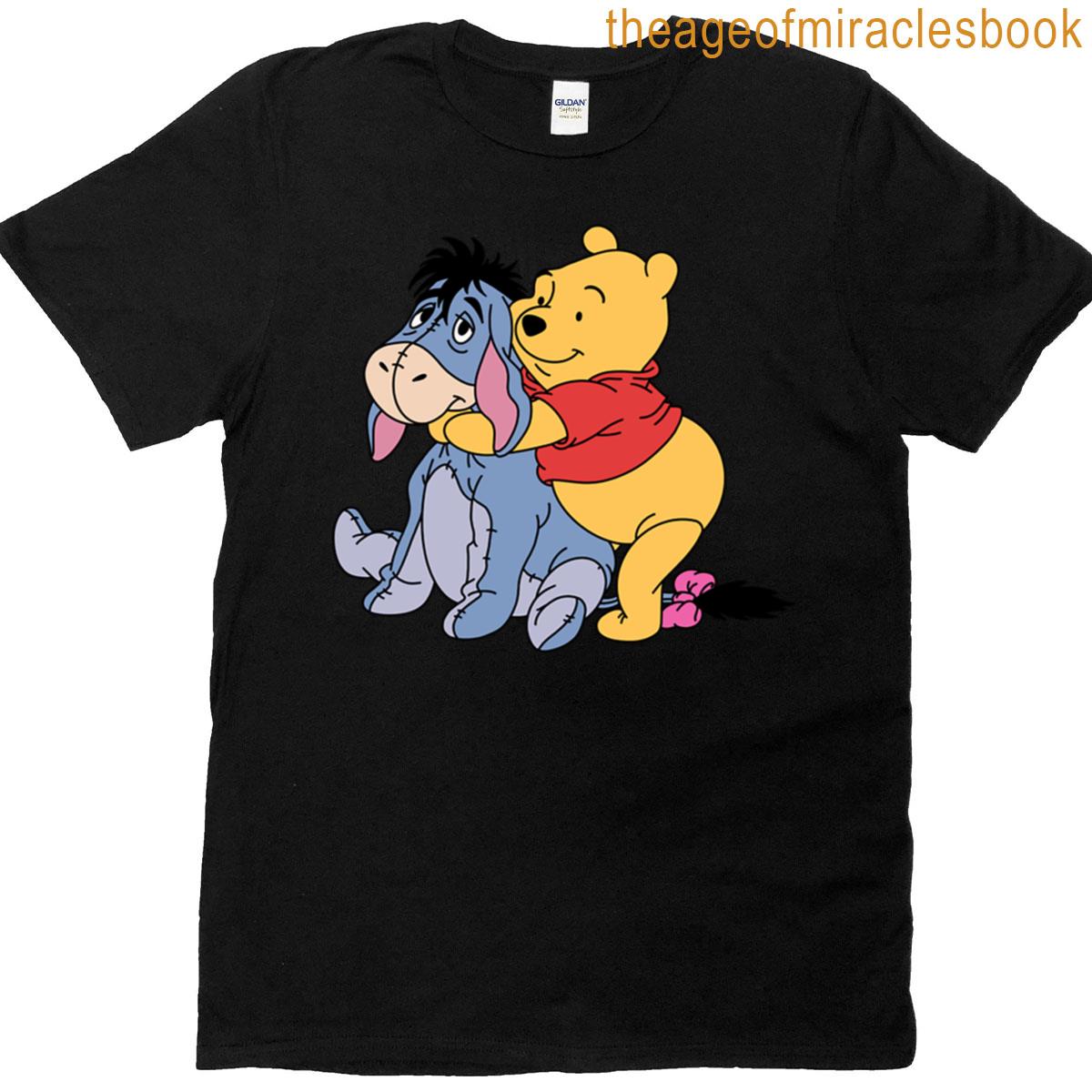 Pooh Bear And Eeyore T-shirt