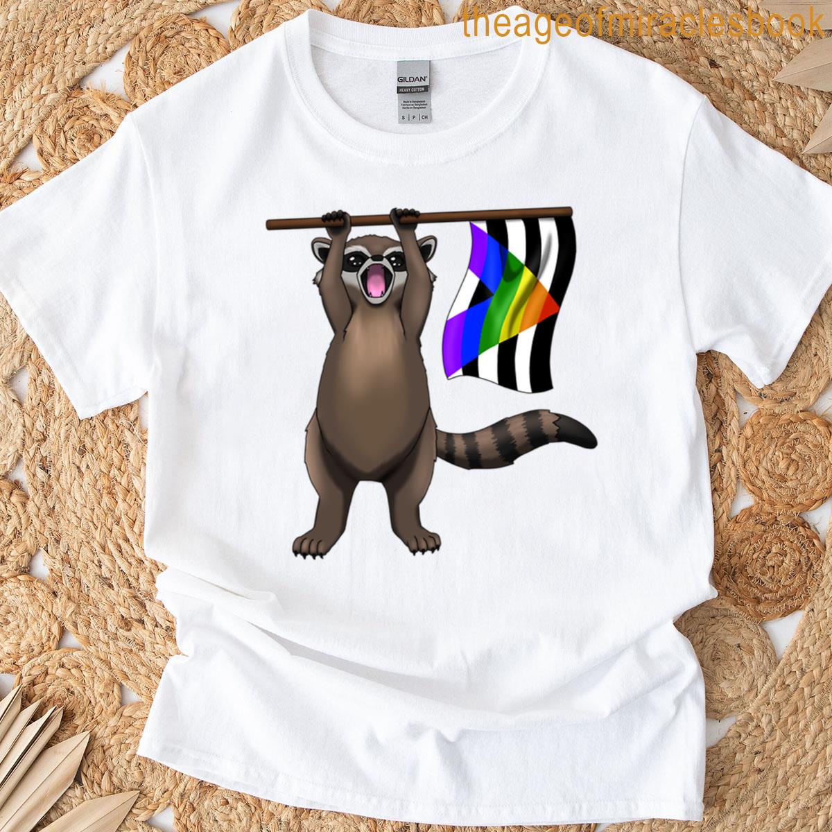 Raccoon Pride Thief – Ally T-shirt