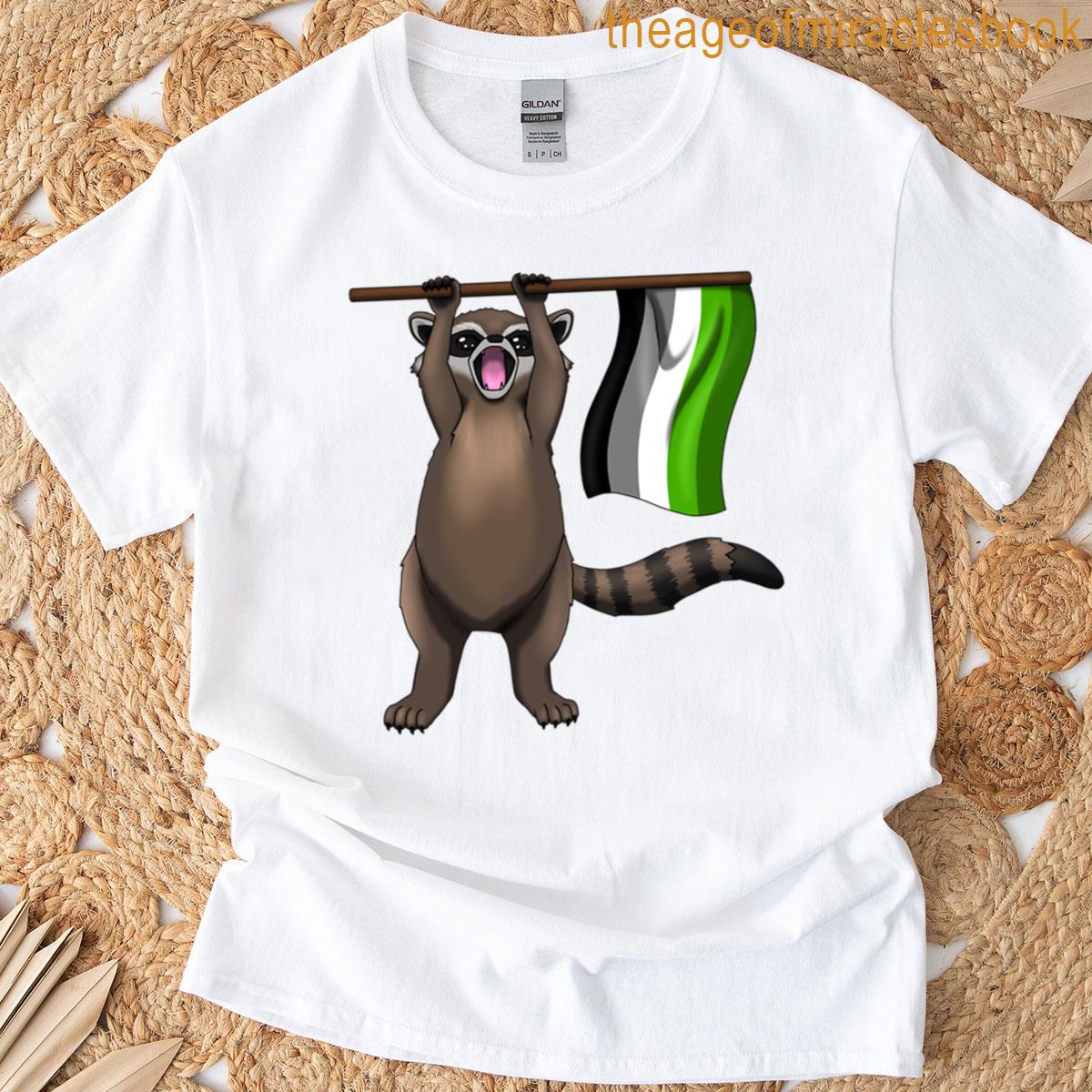 Raccoon Pride Thief – Aro T-shirt