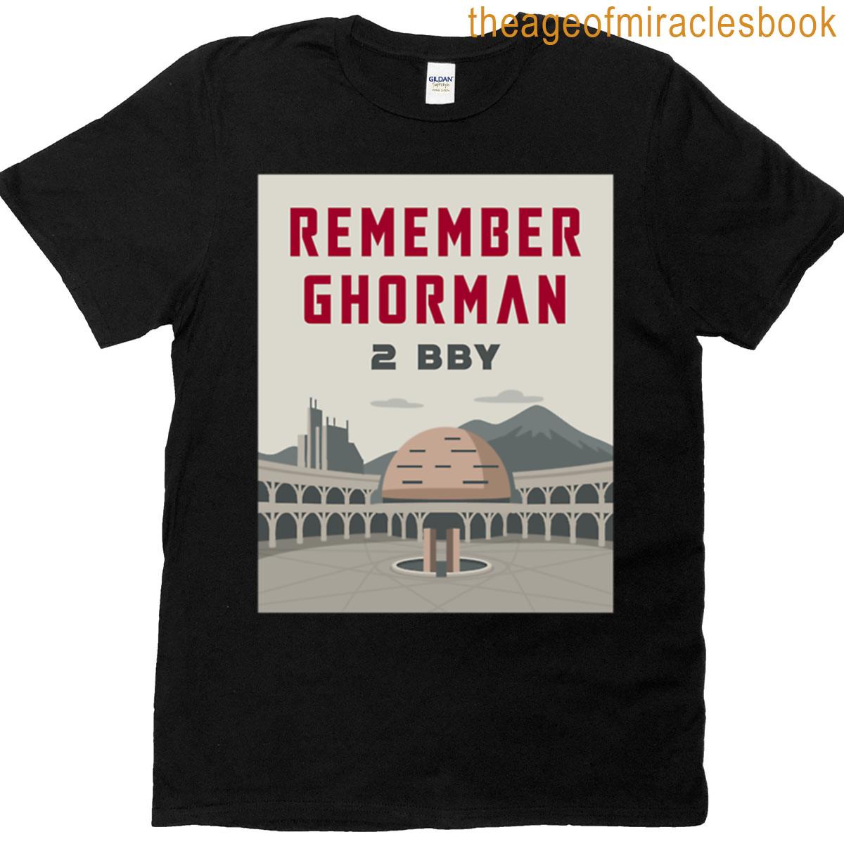 Remember Ghorman Oversized T-shirt