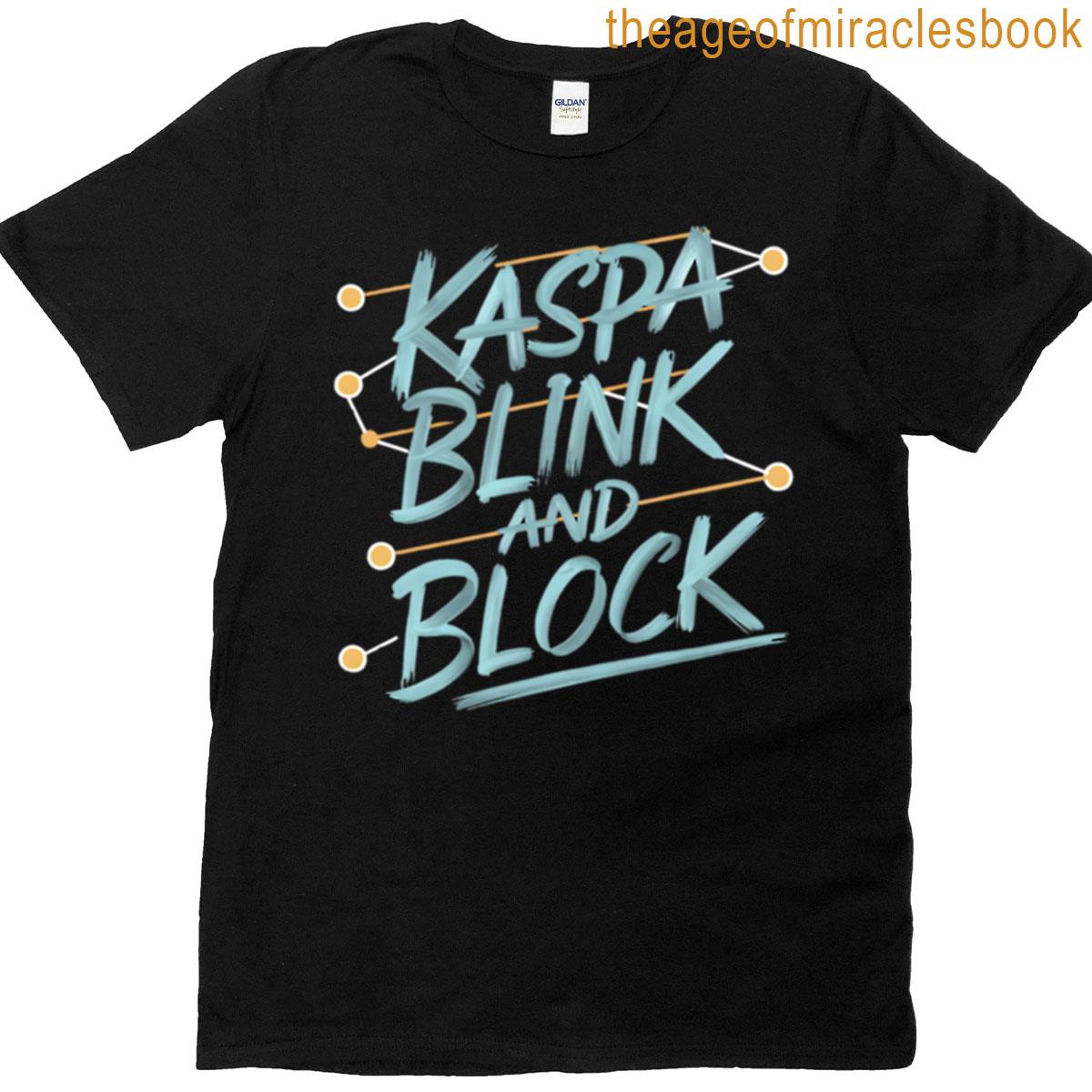 The Future Is Fast The Future Is Kaspa Oversized T-shirt