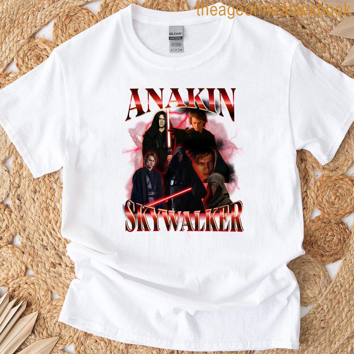Anakin Skywalker Sith Retro Collage T-shirt