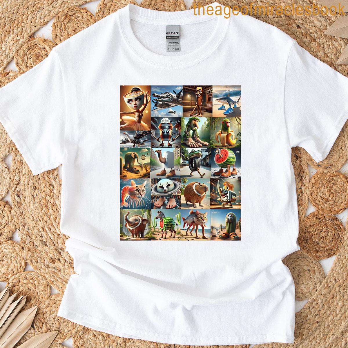 Funny Italian Brainrot Memes Compilation T-shirt