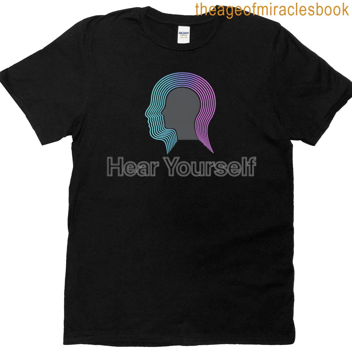 Hear Yourself Mindful Head Art T-shirt