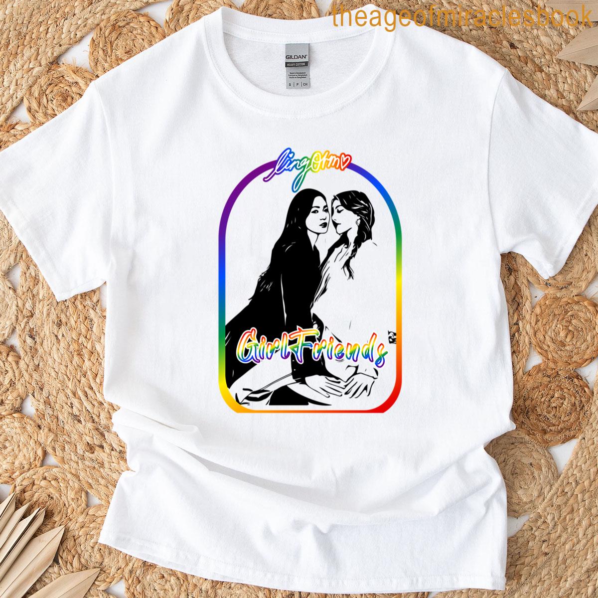 Lingorm Rainbow Colors T-shirt