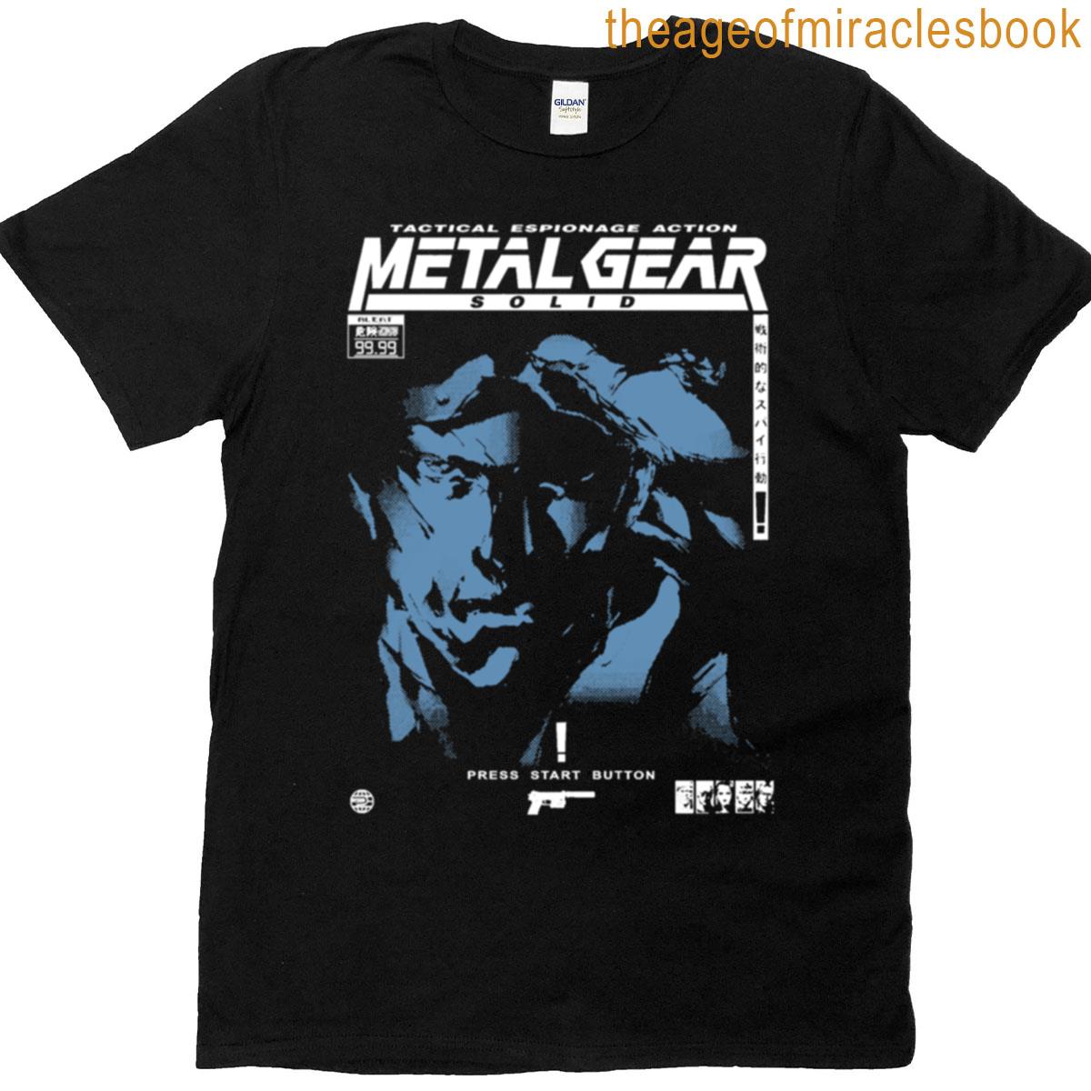 Metal Gear Solid Solid Snake Metal Gear T-shirt