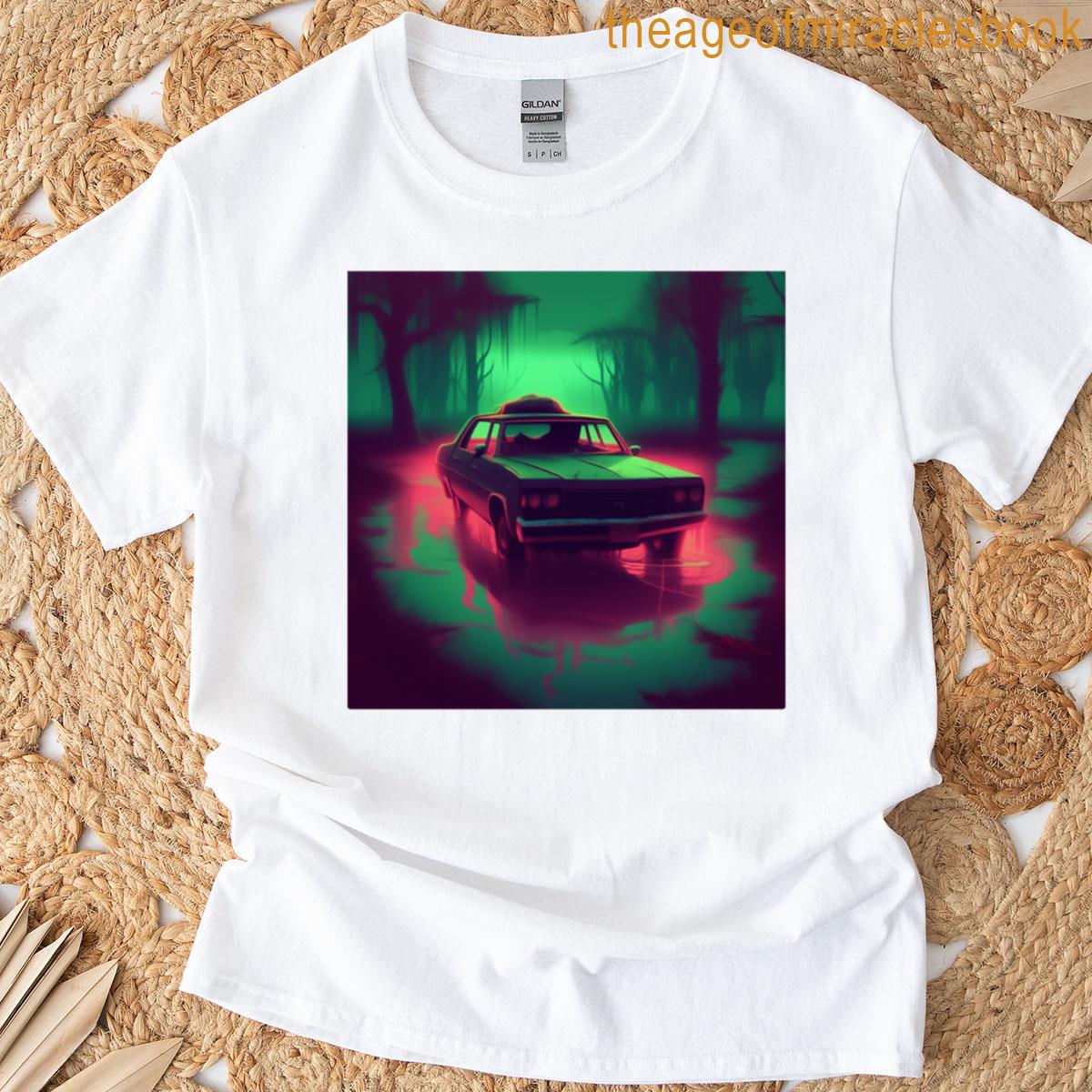 Neon Drift In The Bayou T-shirt