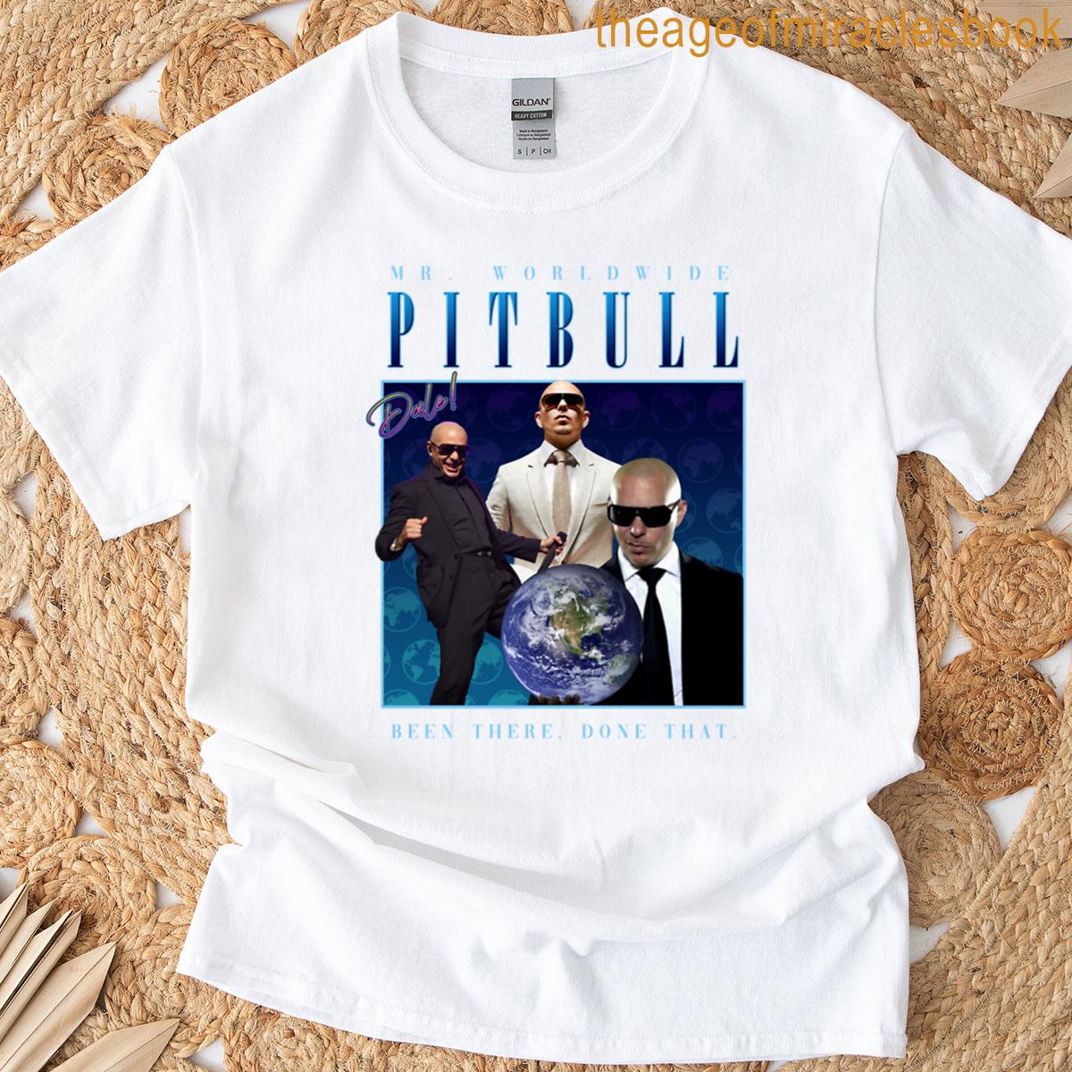Pitbull Homage Parody T-shirt