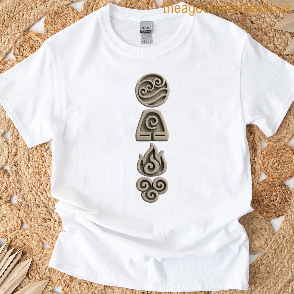 Avatar The Last Airbender Stone Elements T-shirt