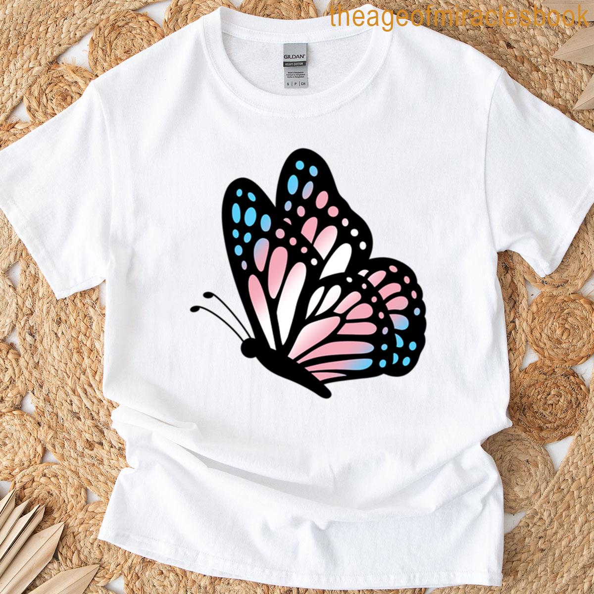 Butterfly Trans Pride T-shirt