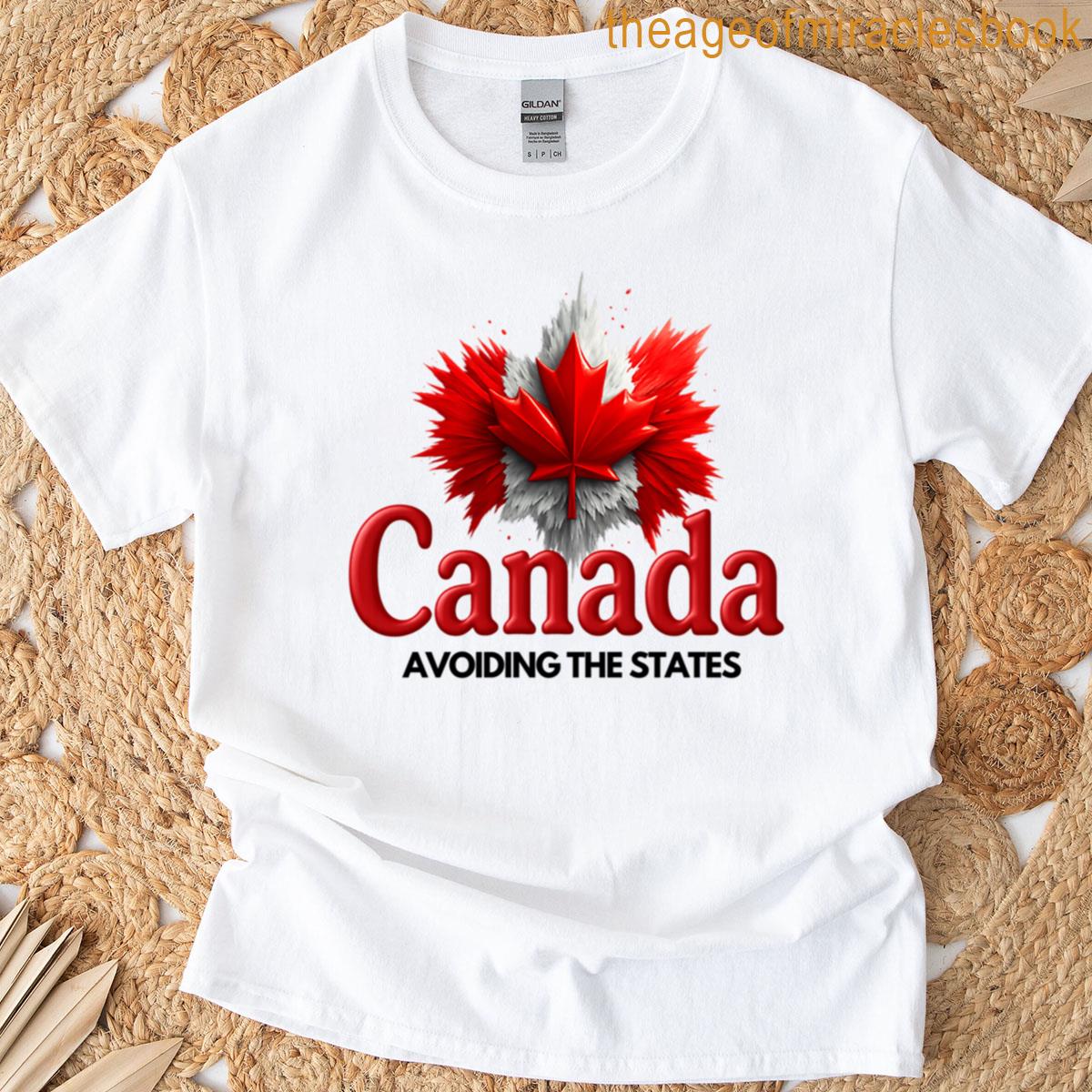 Canada Avoiding The States T-shirt