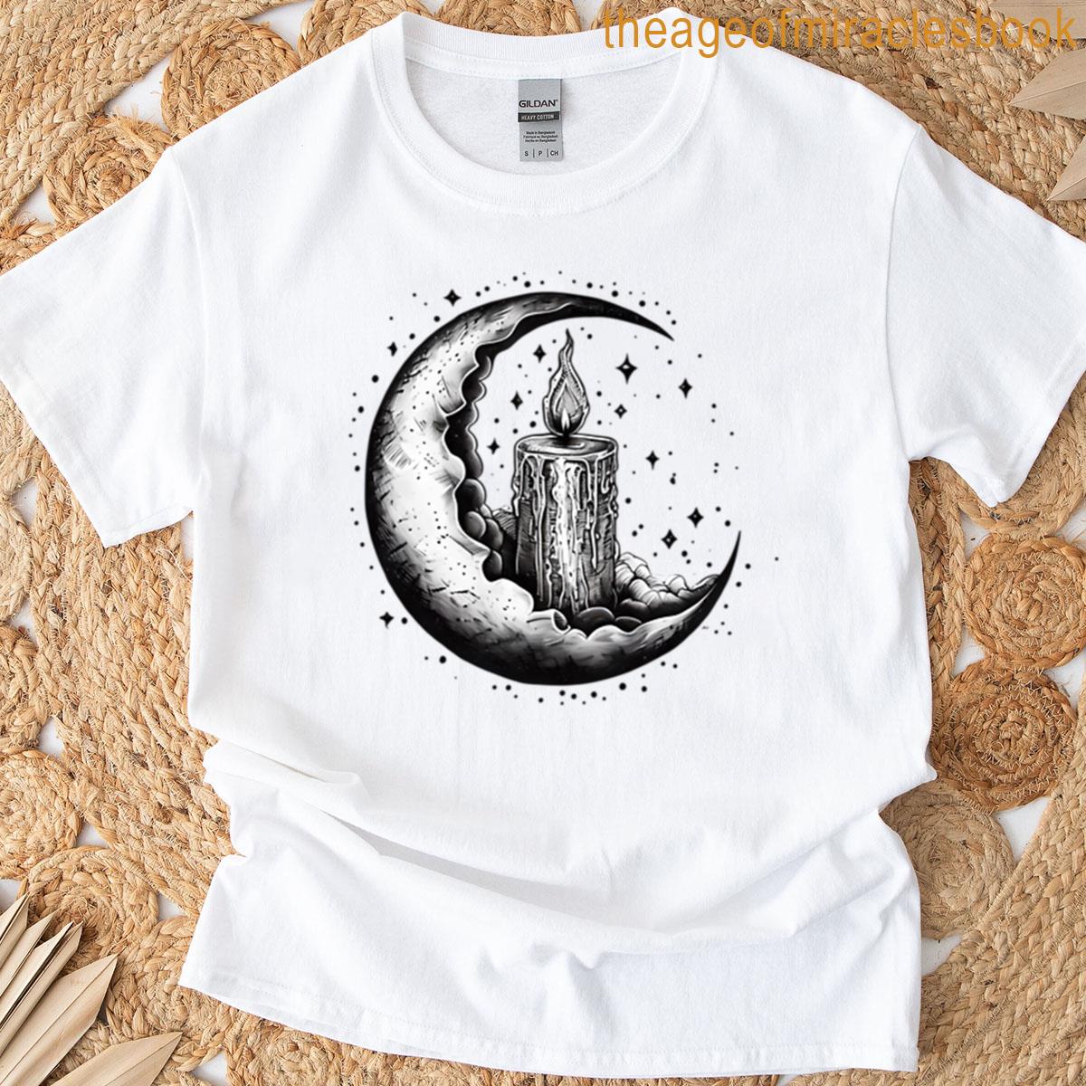 Candle Lit Moon T-shirt