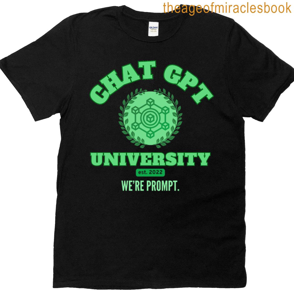 Chat Gpt University T-shirt