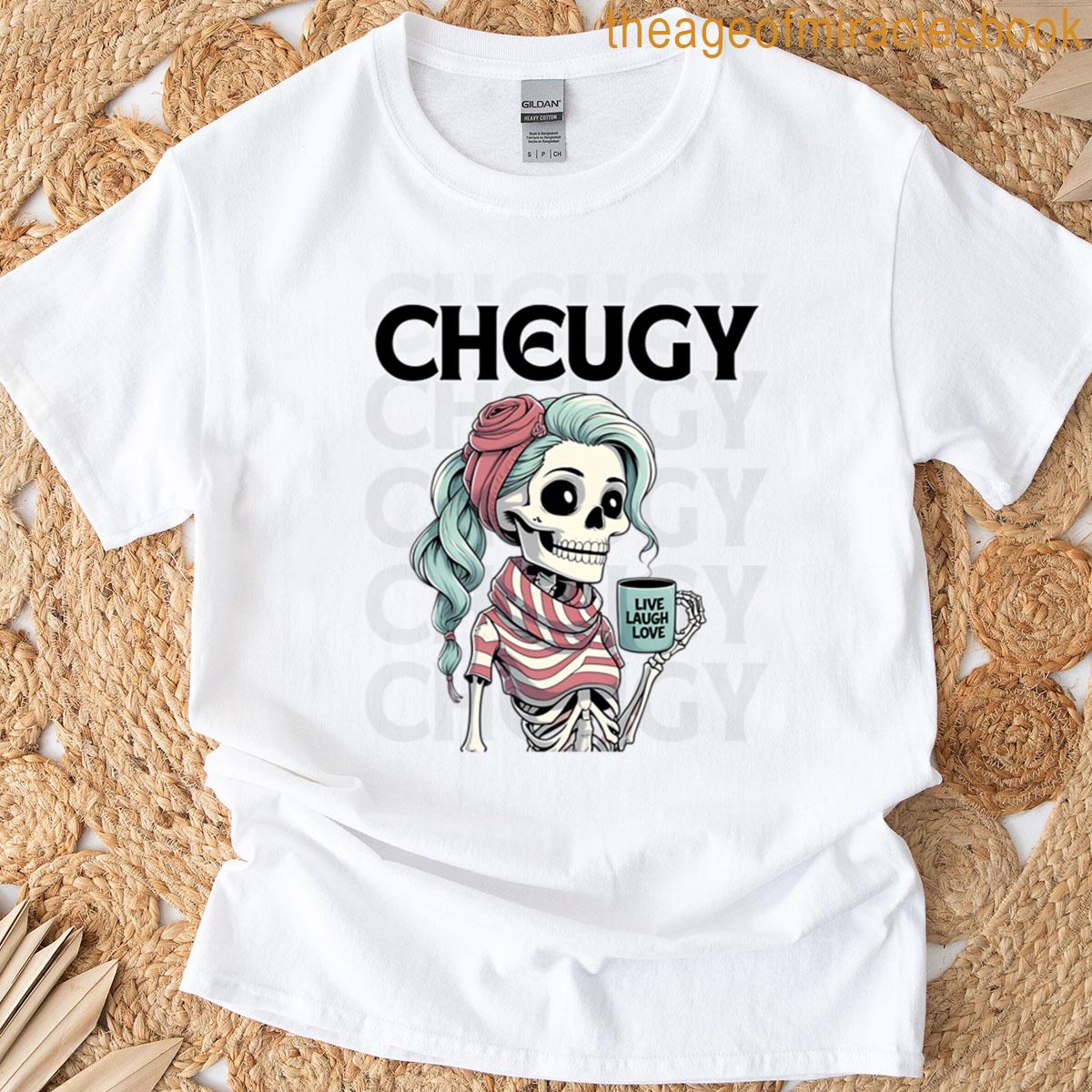 Cheugy Female Skeleton T-shirt