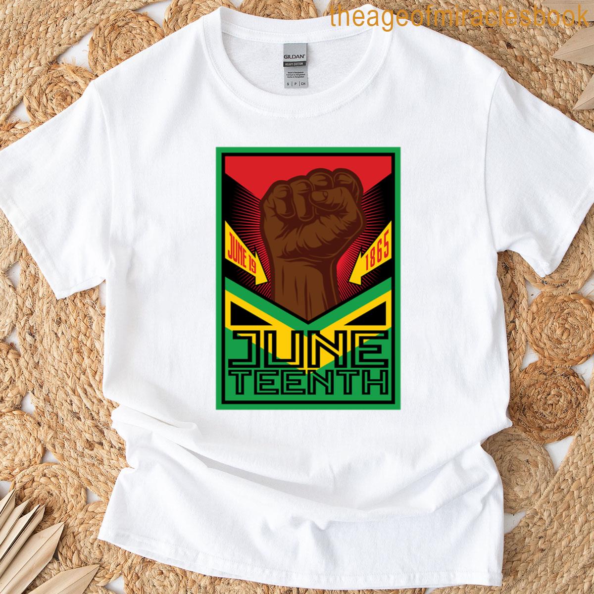 Juneteenth Freedom Fist T-shirt