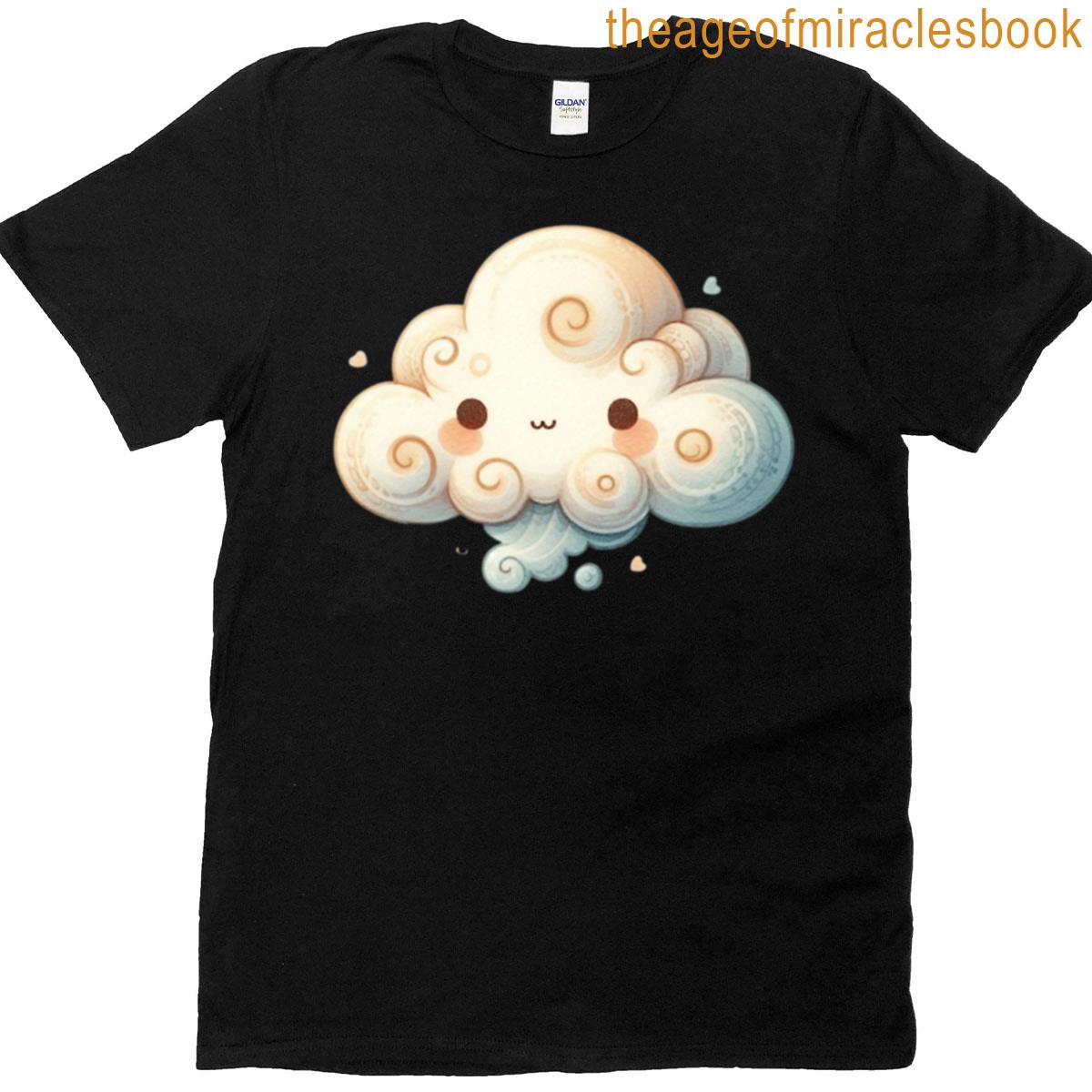 Kawaii Fluffy Cloud – Sweetness On High Oversized T-shirt