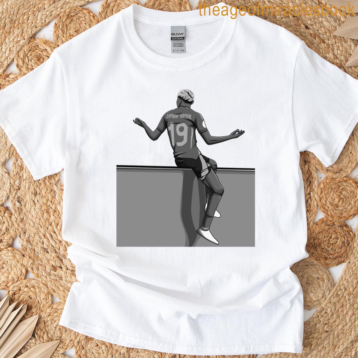 Lamine Yamal Black And White Version T-shirt