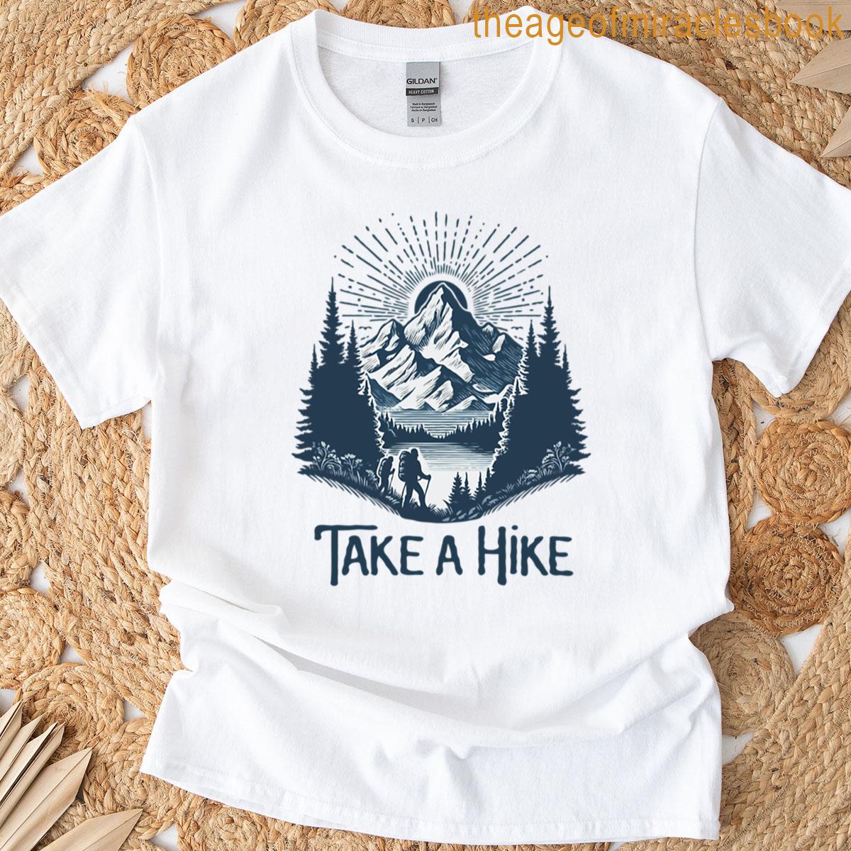 Mountain Hiking Take A Hike Oversized T-shirt