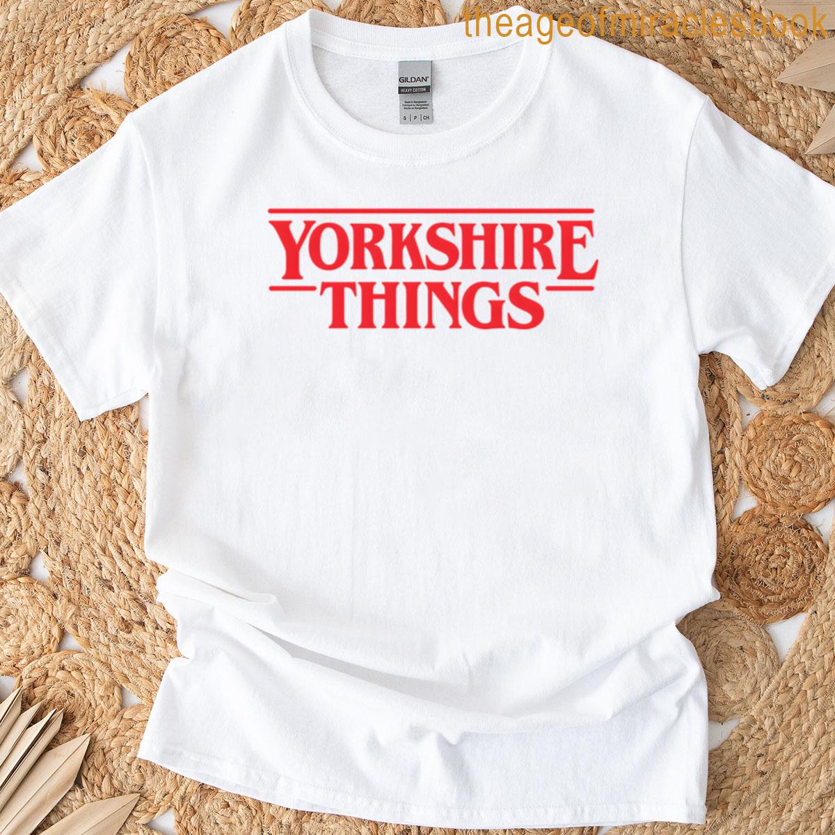 Yorkshire Stranger Things Oversized T-shirt