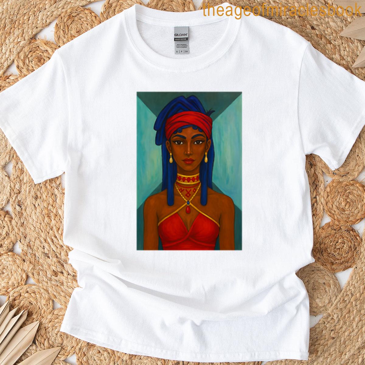 Crimson Crowned Oversized T-shirt