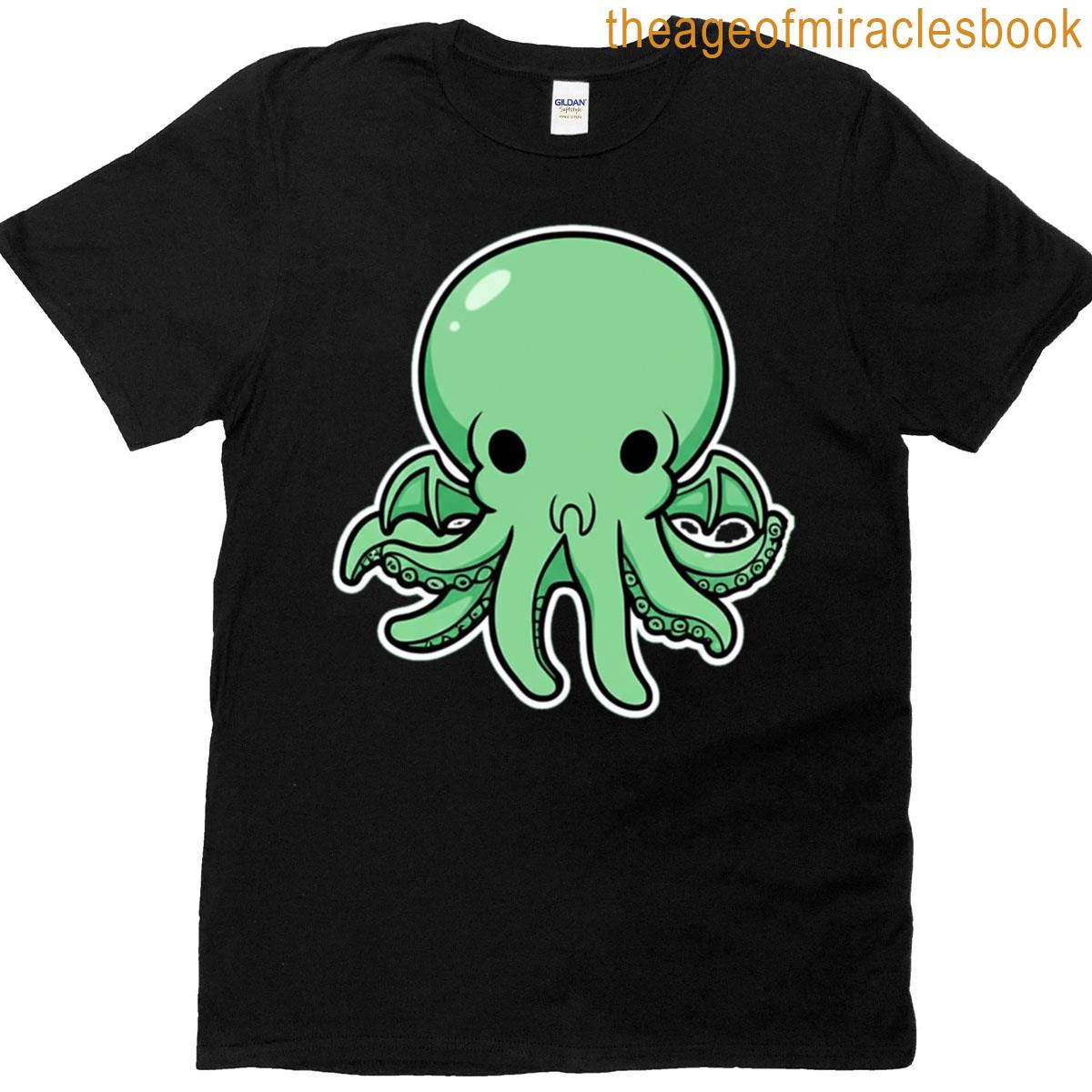Cute Chibi Cthulhu Tentacle Monster T-shirt