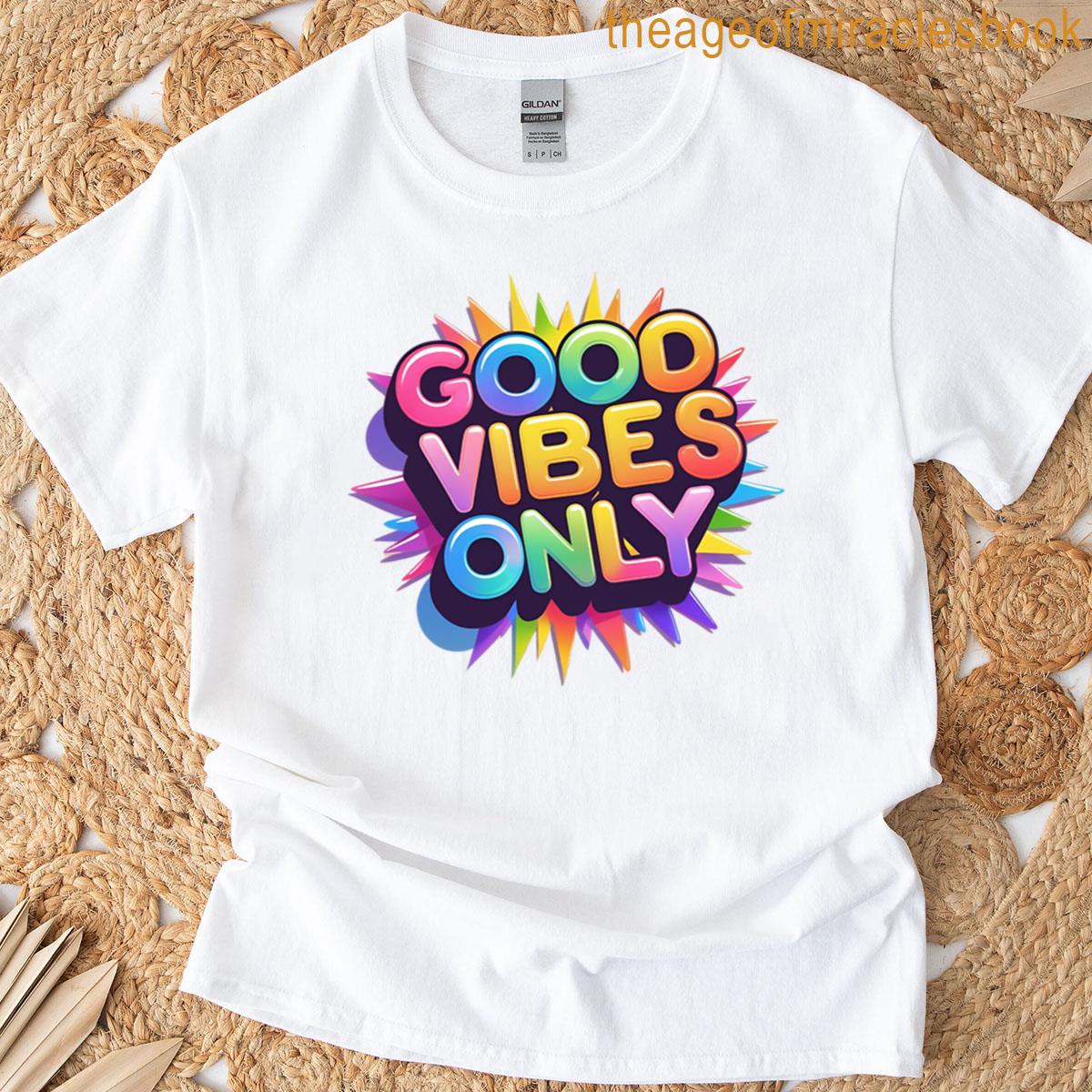 Good Vibes Only Oversized T-shirt