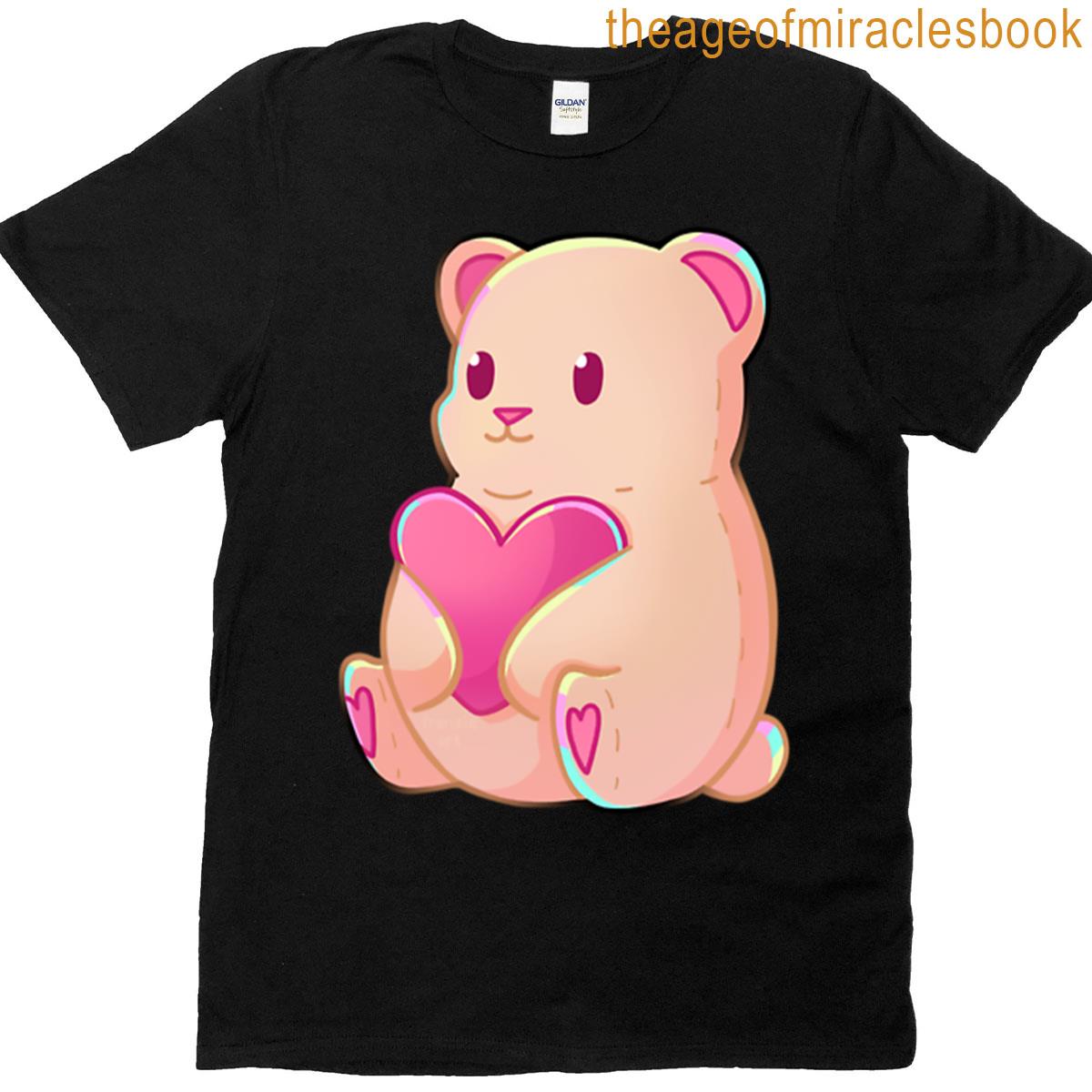 Heart Bear Oversized T-shirt