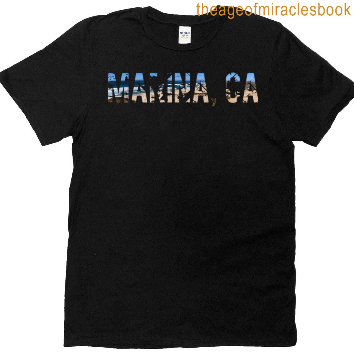 Marina State Beach Ca T-shirt