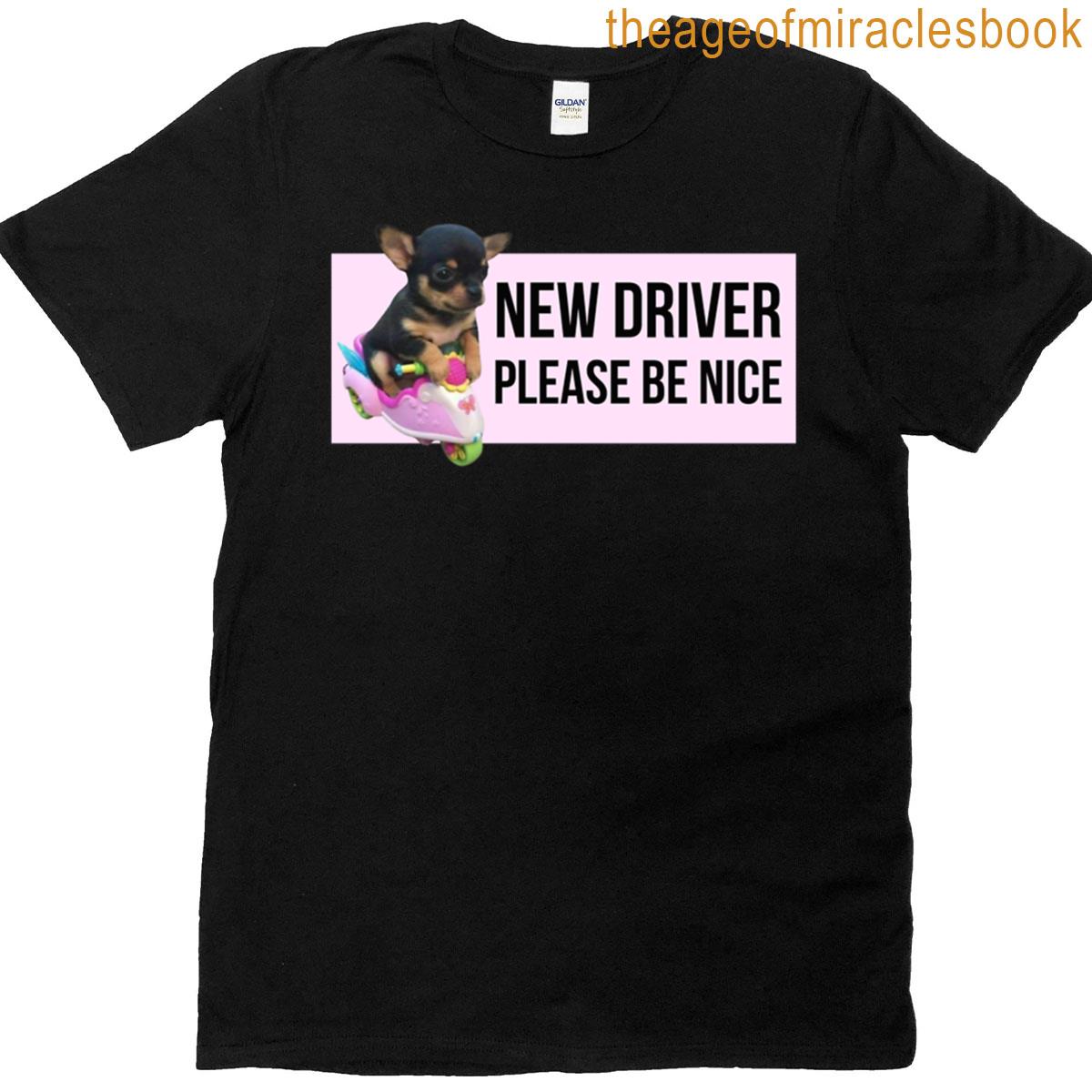 New Driver Please Be Nice Premium T-shirt